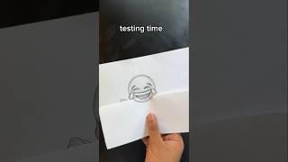Draw Laughing  emoji in Real Life