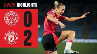 Celin Bizet Gets Her First United Goal  | Leicester 0-2 Man Utd