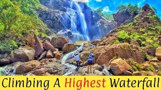 Climbing A Highest Waterfall in Jharkhand | Lodh Waterfall Vlog | Amit chaurasia | vlog #vlogging