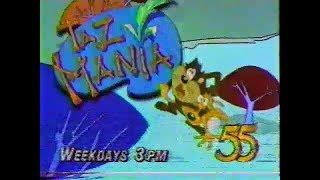 1992 Fox Kids Taz Mania Weekdays 30sec promo