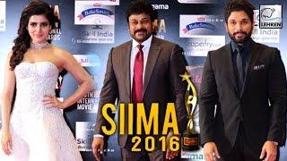 SIMMA 2016: Red Carpet & Highlights | Allu Arjun | Chiranjeevi | Lehren Telugu