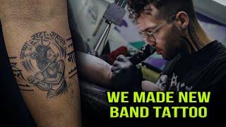 WE DO BEST KRISHNA BAND  TATTOOFOR OUR CLIENT