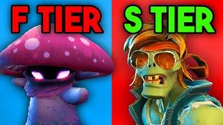 The ULTIMATE Plants vs. Zombies BFN Tier List