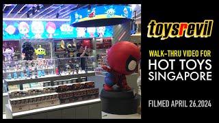 TOYSREVIL Walk-thru video of Hot Toys Singapore