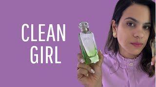 Perfumes de Clean Girl , frescos e sofisticados