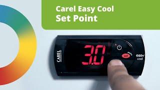 Changing the Set Point: Carel Easy Cool Digital Controller