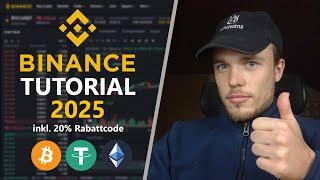 Binance Tutorial 2025  Registrieren | Geld einzahlen | Krypto kaufen | Trading — Anleitung Deutsch