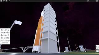 Moon Landing In Rocket Tester