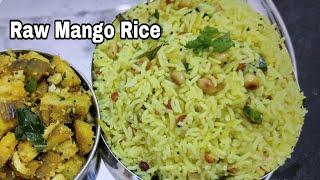 How to Make Raw Mango Rice- Maangai Sadam