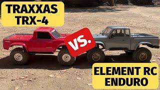 Element RC Enduro VS. Traxxas TRX-4 Sport - shootout