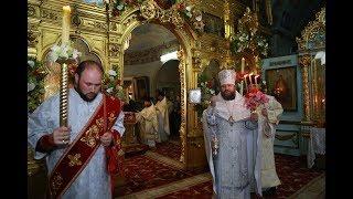 Utrenia pascală la Mănăstirea Ciuflea.