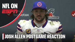 Josh Allen on Bills’ AFC title game loss: We didn’t get it done | NFL on ESPN