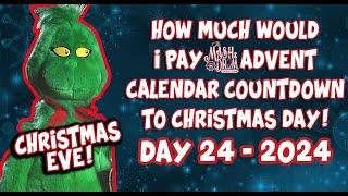 2024 What Would I Pay Countdown to Christmas Day Advent Calendar! Christmas EVE!