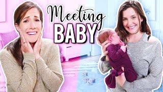 THE BABY IS HERE!! - Meeting Holly's Baby For The First Time!