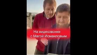 АЛЕКСАНДР ЕМЕЛЬЯНЕНКО И РАМЗАН КАДЫРОВ НА ВИДЕОСВЯЗИ С МАГОЙ ИСМАИЛОВЫМ