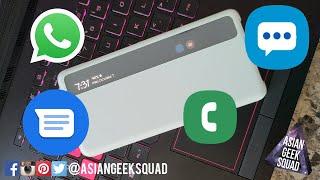 Samsung Galaxy S20 FE S-View Flip Cover Review (Whatsapp, Phone Calls, SMS, Wireless Charging)