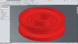 SOLIDWORKS 2018 - SMALL PULLEY