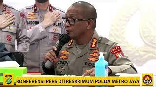 LIVE KONFERENSI PERS DITRESKRIMUM POLDA METRO JAYA