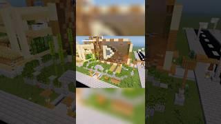 Minecraft - YouTube Logo House #minecraft #shorts