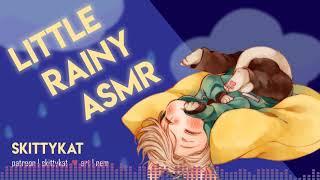 ️ ASMR || Rainy Cuddles with Soft Mommy ~ comfort, headpats, scritchies, rolling thunder