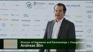 Andreas Blin, Director of Segments and Partnerships | ChargePoint | 5th Green Auto Summit 2024 Recap