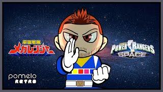 Power Rangers in Space vs Denji Sentai Megaranger - What's the difference? | Pomelo Retro