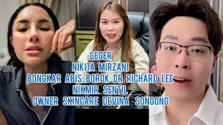 Geger!! Nikita Mirzani Bongkar Borok Dr Richard Lee Nikmir Sentil Perseteruan Richard Dengan Doktif