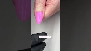 Nail art hacks are my jam! So I found using a thicker gel top coat to drop the color down into,