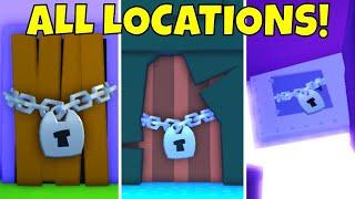 ALL SECRET LOCATIONS IN PET SIMULATOR X! (HARDCORE UPDATE)