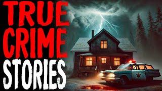 Disturbing True Crime Stories For Sleep With Rain Sound | Black Screen | Mr. Nightscared