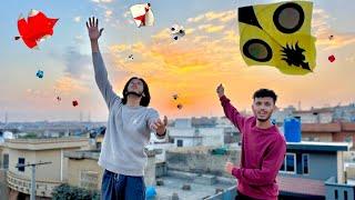 2.5 tawa guda ney asman khali kr dia  || flying 2.5 tawa kite with manja