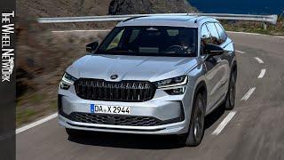 2024 Skoda Kodiaq Sportline 4x4 | Brilliant Silver | Driving, Interior, Exterior