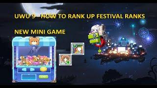 UWU 9 - Ranking Up + New Minigame