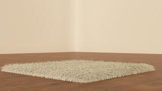 how to use Vray Fur (Carpet) in 3d max