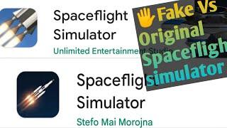 Fake Vs Original Of Stef Moroyna Space Flight Simulator.