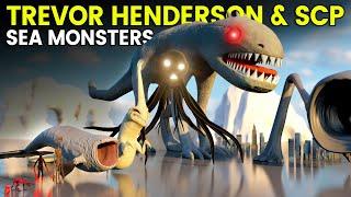 Trevor Henderson SCP & Sea Monsters Size Comparison | SCP 169 VS BEHEMOTH