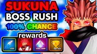 How To Easily Beat The *NEW* Sukuna Boss Rush in Anime Vanguards!