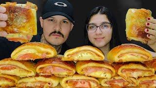 #198 ASMR | COMENDO JOELHO DE PRESUNTO E QUEIJO, MAIONESE VERDE (MUKBANG) Mateus ASMR.