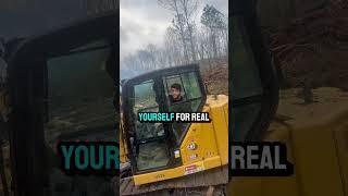 He barely avoided disaster #construction #excavator