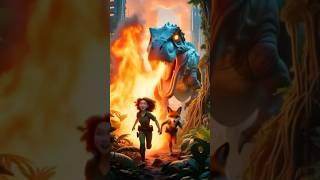 evolution of queen elsa:the dragon attack elsa milkyy#shorts #dragon #viralshorts #fire