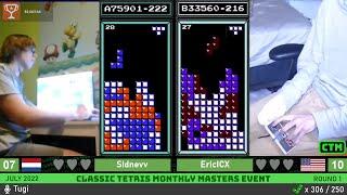 1.3 REQUIRED! Sidnev, Eric | Rd 1 | Classic Tetris Monthly Masters