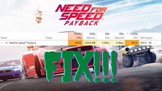 nfs payback 100% cpu usage fix | How to easily solve it | 100% WORK