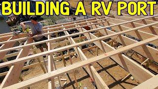 How I built my RV Port 28'x13'x13'