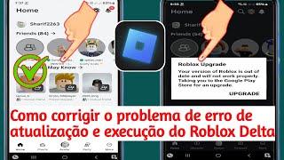 Delta Executor - Como corrigir erro de atualização do Roblox (atualização 2025) | Erro do Roblox