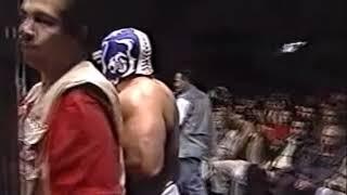 Antifaz/Black Warrior/Mr Niebla vs Blue Panther/Dr Wagner Jr/Fuerza Guerrera (CMLL 2/15/02)