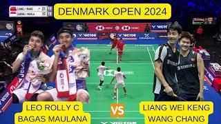 LEO ROLLY C/BAGAS MAULANA (INA) VS LIANG WEI KENG/WANG CHANG (CHN) | VICTOR DENMARK OPEN 2024