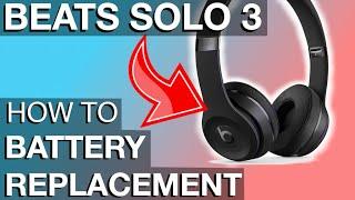 Battery Replacement BEATS headphones SOLO3 (How to instructions)