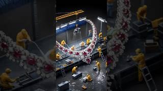 Big job in a small world Mini craftsmen's necklace manufacturing factory