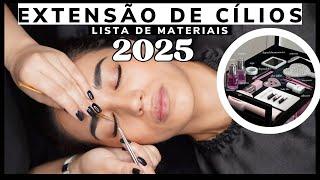 LIST OF MATERIALS TO START WORKING WITH EYELASH EXTENSIONS IN 2025