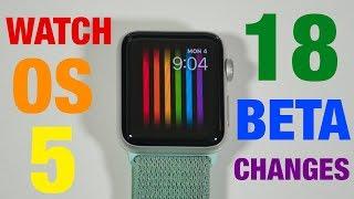 WatchOS 5 Beta - 18 CHANGES & FEATURES!